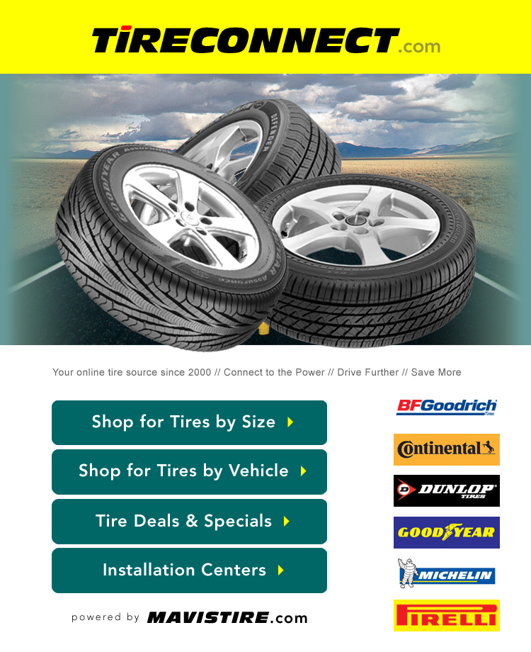 TireConnect.com - your connection to discount tires at the lowest prices.